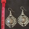 Boucles d'oreilles pendantes en métal, style traditionnel Niloofar