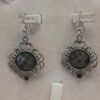 Boucles d'oreilles pendantes en métal, style traditionnel Niloofar