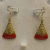 Boucles d'oreilles pendantes en métal, style traditionnel Farnoosh