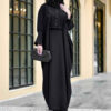 Abaya papillon traditionnelle pour femmes – Tissu coton doux