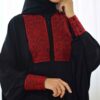 Abaya papillon traditionnelle pour femmes – Brodée avec tissu doux