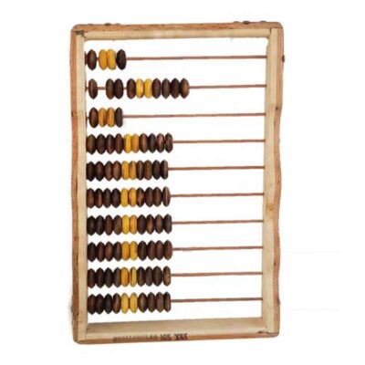 Abaque persan en bois Chortkeh – Calculatrice traditionnelle