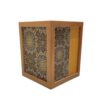 Ensemble corbeille et boîte à mouchoirs en bois – Modèle Khial
