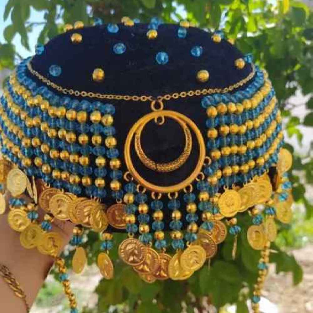 Chapeau Ethnique Kurde Traditionnel - Modèle Azin