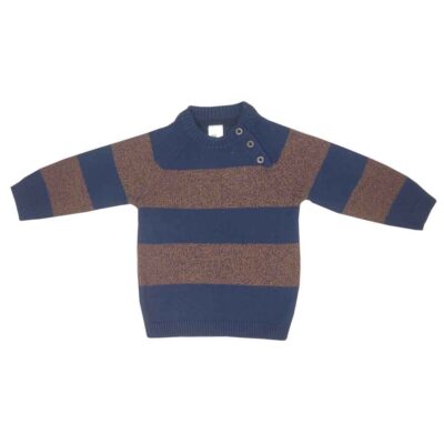Pull tricoté pour bébé à manches longues Modèle Shahin