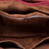 Sac à bandoulière fait main avec design géométrique