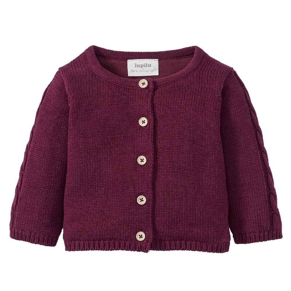 Cardigan tricoté pour nourrisson à manches longues Modèle Bahar