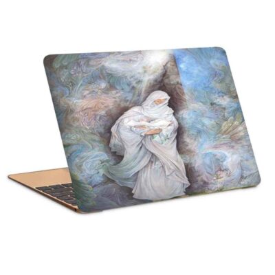 Autocollant sticker style peinture pour ordinateur portable modèle Mère