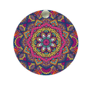 Miroir de poche compact avec design Diba inspiré de la Perse