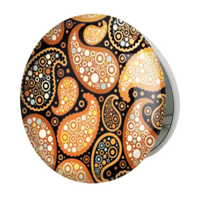 Miroir de poche avec design Laleh inspiré de la Perse