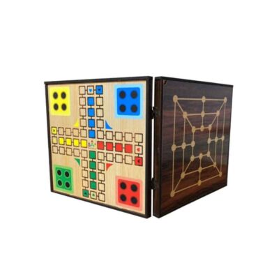 Ensemble de Jeu Multi-Jeux 4-en-1 – Fun Polyvalent avec Jeux Classiques
