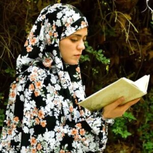 Tchador Islamique de Namaz avec Manches pour Femmes Idéal pour la Prière – Motif Floral Zara