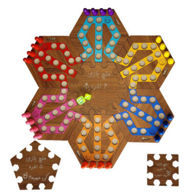 Ensemble de Jeu Mensch ärgere Dich nicht (Ludo) & Snakes & Ladders – Pour 6 Joueurs