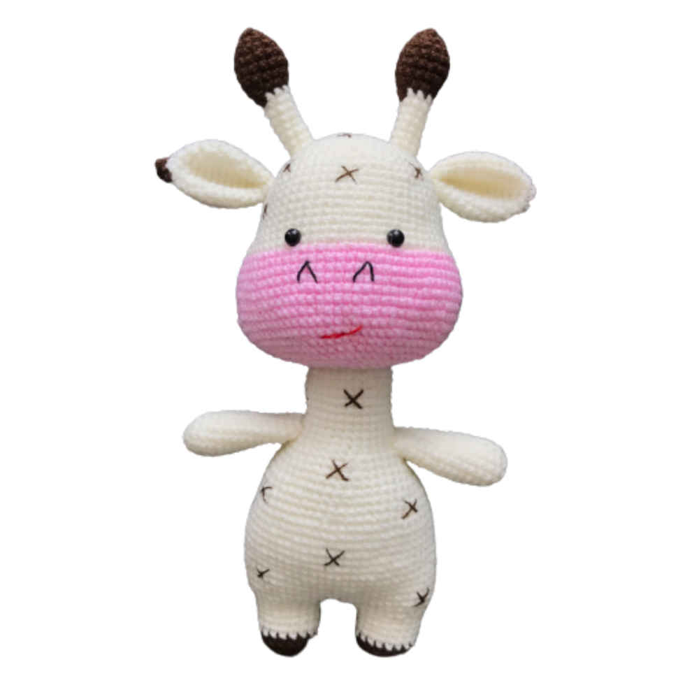 Amigurumi Animal Girafe en Peluche – Jouet en Crochet Fait Main | Unique et Huggable