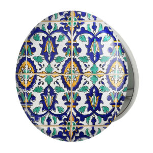 Miroir de poche avec design Yasna inspiré de la Perse