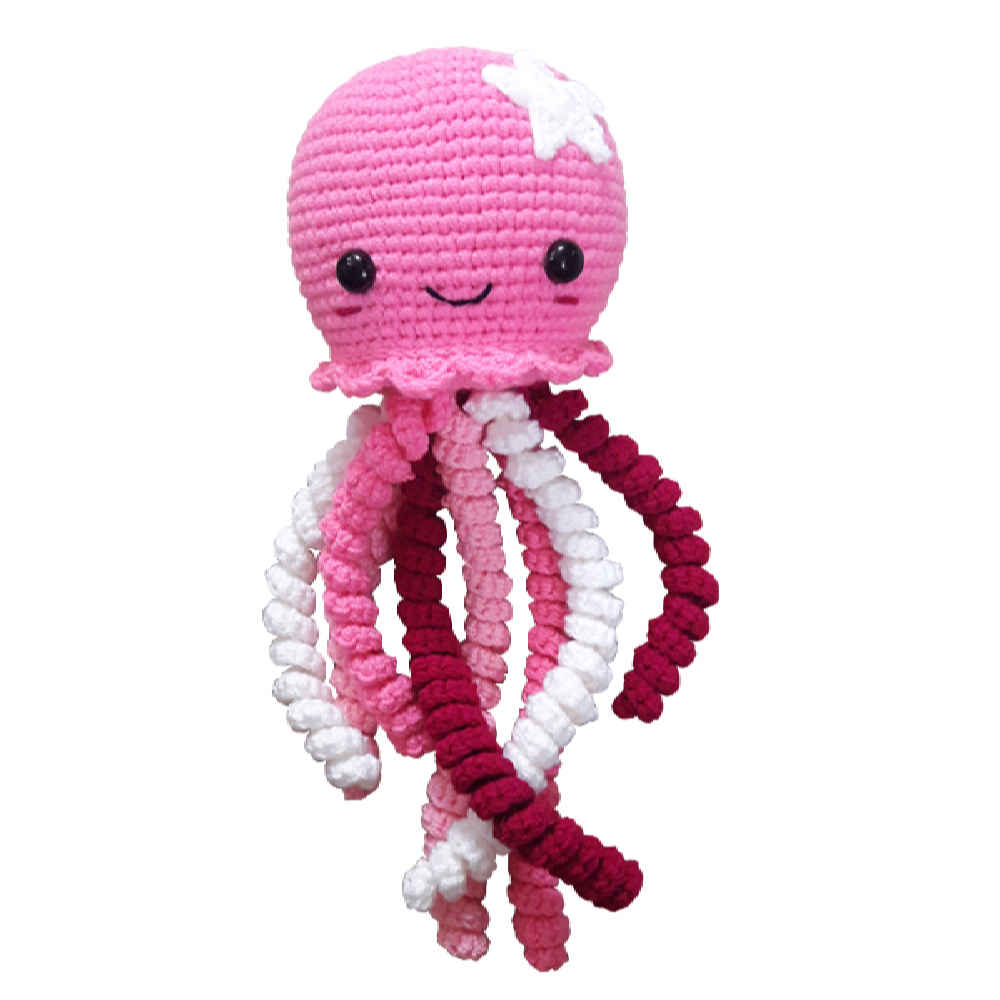 Amigurumi Animal Pieuvre en Peluche – Jouet en Crochet Fait Main | Ludique et Doux