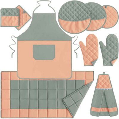 Ensemble de Tablier de Cuisine 10 Pièces Modèle Famille