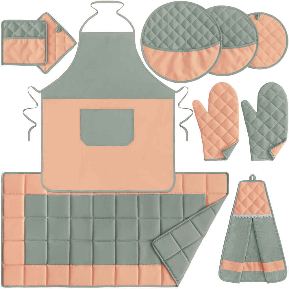 Ensemble de Tablier de Cuisine 10 Pièces Modèle Famille