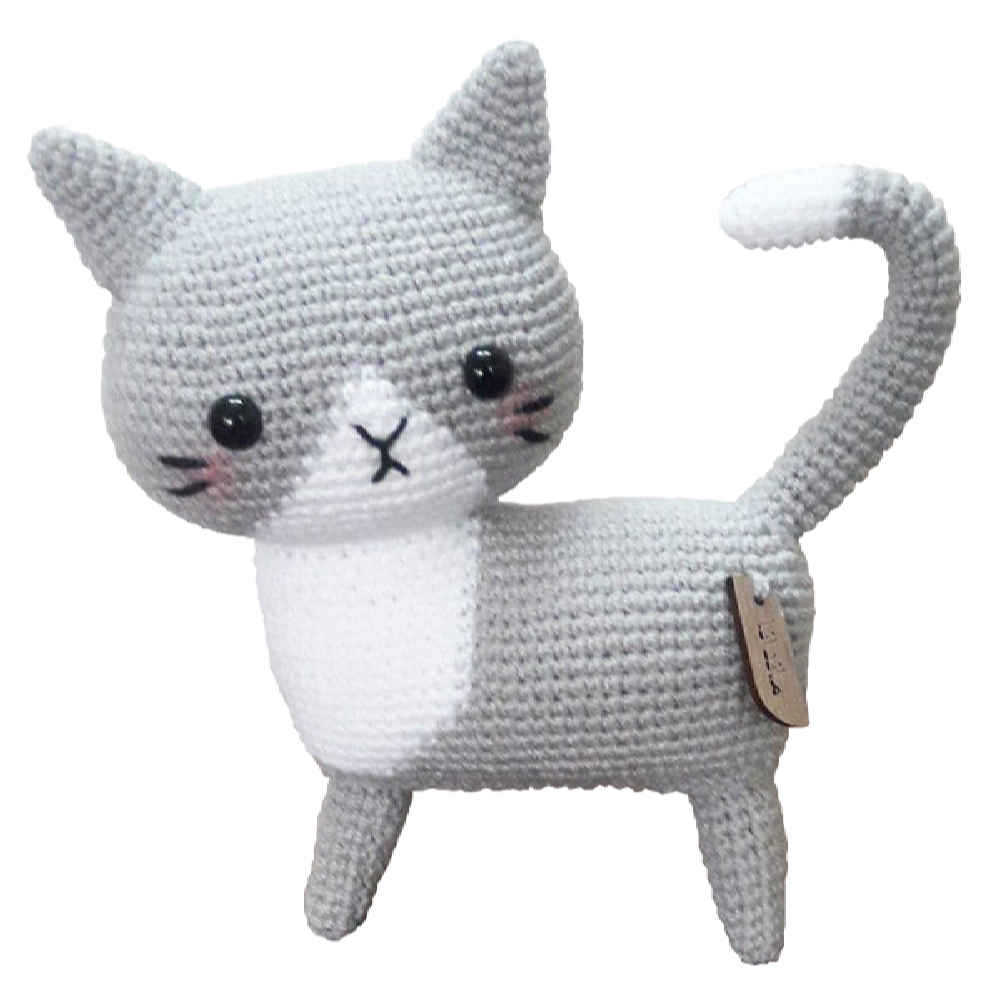 Amigurumi Petit Chat en Peluche – Jouet en Crochet Fait Main | Petit et Adorable