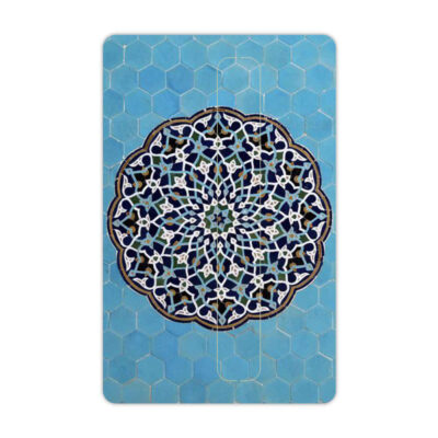 Autocollant pour carte bancaire – Motif floral