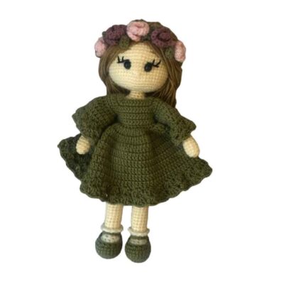 Amigurumi Poupée en Crochet Fait Main – Roya | Jouet en Peluche Doux