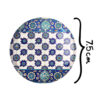 Miroir de poche portable avec design Afrooz inspiré de la Perse