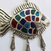 Amulette Murale Œil Turc Modèle Poisson