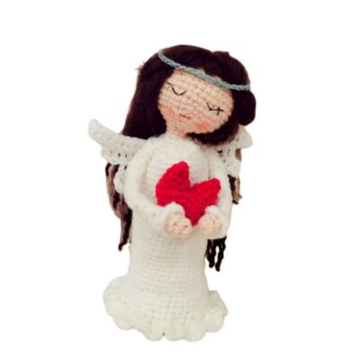 Amigurumi Poupée en Crochet Fait Main – Sourire | Jouet en Peluche Doux