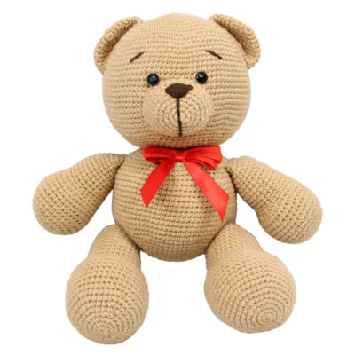 Amigurumi Ours en Peluche Fait Main – Modèle Nelson | Classique et Câlin