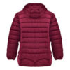 Puffer Jacket for Women Long Sleeve Zipper with Hood