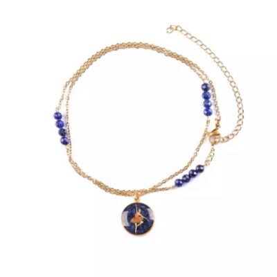 Bracelet Cheville en Chaîne Modèle Danseuse de Ballet