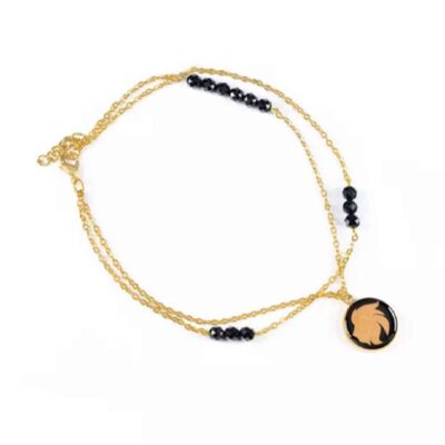 Bracelet Cheville en Chaîne Modèle Symbole Mordad
