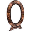 Ensemble miroir et bougeoirs gravés en cuivre persan – Design Arsh
