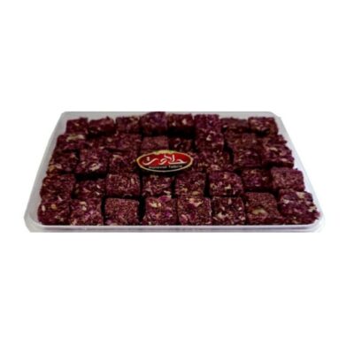 Lokum Délice turc avec noix et pétales de rose – 400g