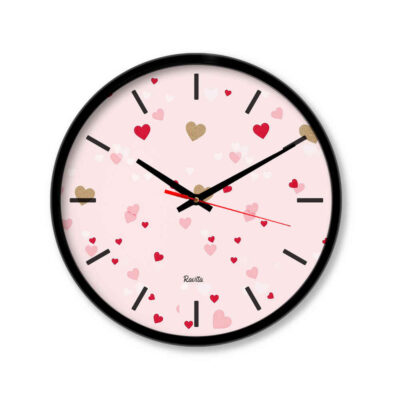 Horloge de Bureau Fantaisie Moderne – Modèle Cœur
