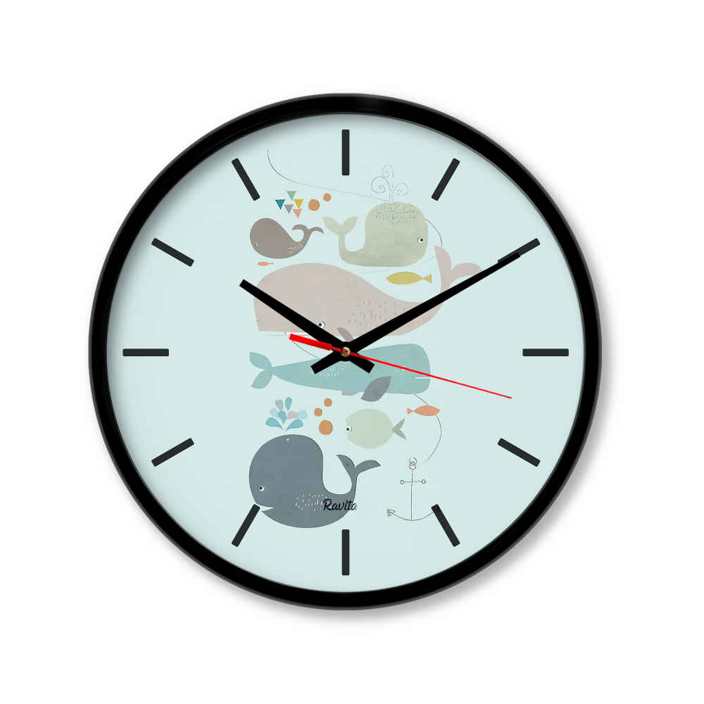 Horloge de Bureau Fantaisie Moderne - Modèle Baleine