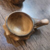 Tasse Rustique en Bois - Tasse de Camping Artisanale Modèle Diamant