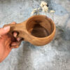 Tasse Rustique en Bois - Tasse de Camping Artisanale Modèle Neshat