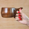 Tasse Rustique en Bois - Tasse de Camping Artisanale Modèle Arko