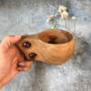 Tasse Rustique en Bois - Tasse de Camping Artisanale Modèle Neshat