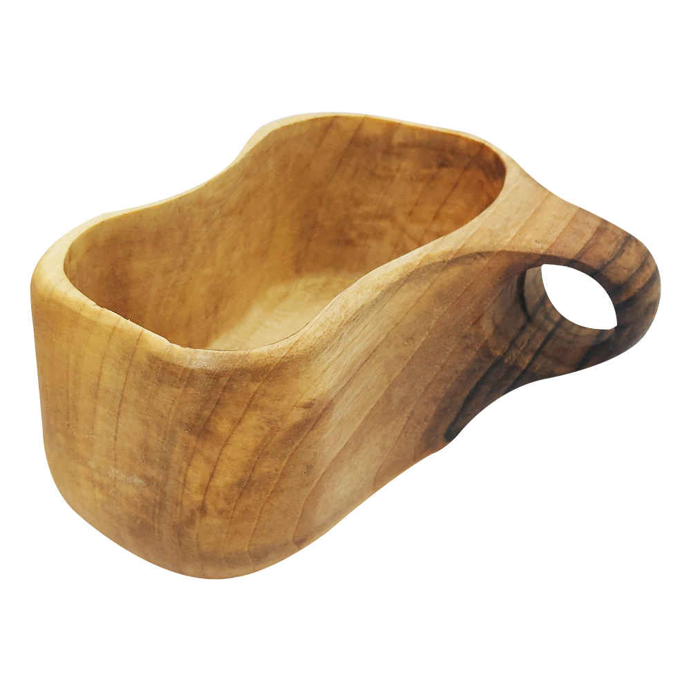 Tasse Rustique en Bois - Tasse de Camping Artisanale Modèle Shabnam