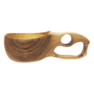 Tasse Rustique en Bois – Tasse de Camping Artisanale Modèle Toomaj