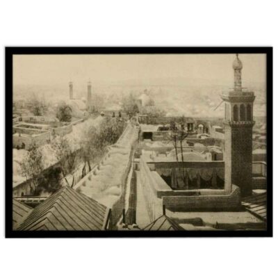 Affiche murale PVC persane avec cadre – Sayeh