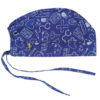 Blouse médicale bleue pour homme et ensemble de bonnet – Stylée et fonctionnelle