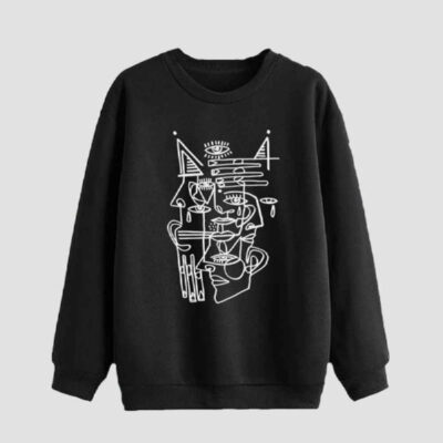 Sweat-shirt Homme Col Rond Modèle Nima
