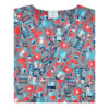 Blouse chirurgicale grise pour homme et ensemble de bonnet – Élégante et pratique