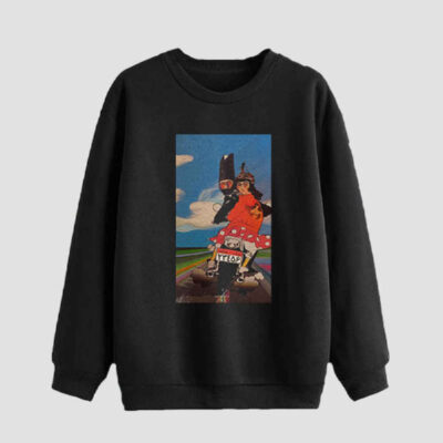 Sweat à capuche noir style persan pour homme Modèle Farhad