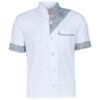 Veste de chef à manches courtes pour homme – Moderne et confortable