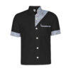 Veste de chef à manches courtes pour homme – Moderne et confortable