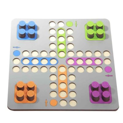 Mensch ärgere Dich nicht (Ludo) – Jeu de Plateau Classique pour la Famille